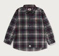 A BATHING APE BAPE KIDS BABY MILO HOODIE RELAXED FIT L/S SHIRT