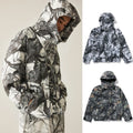 A BATHING APE TREE EDGE CAMO HOODED SNOWBOARD JACKET