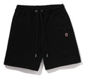 A BATHING APE ONE POINT REGULAR FIT SWEAT SHORTS