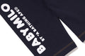 A BATHING APE BAPE KIDS BABY MILO DINOSAUR JERSEY DENIM BABY PANTS
