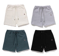 A BATHING APE ONE POINT REGULAR FIT SWEAT SHORTS