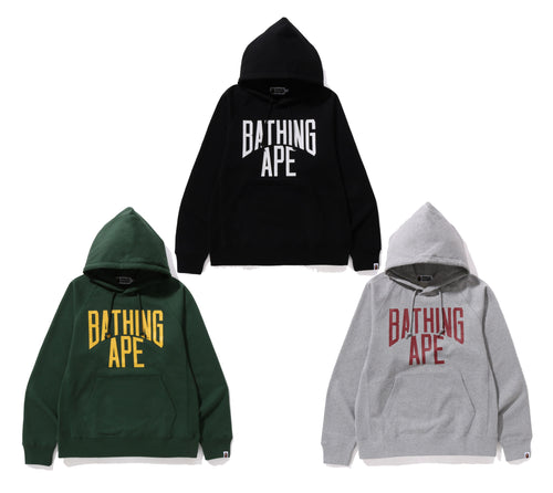 A BATHING APE NYC LOGO PULLOVER HOODIE