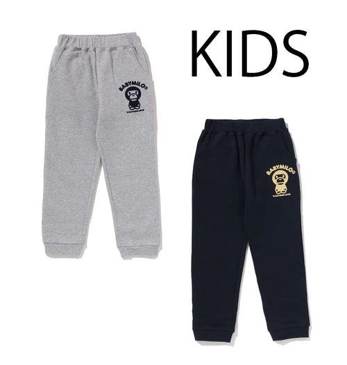A BATHING APE BAPE KIDS BABY MILO SWEAT PANTS