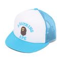 A BATHING APE BAPE KIDS COLLEGE MESH CAP