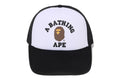 A BATHING APE COLLEGE MESH CAP