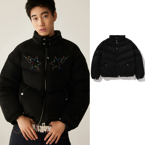 A BATHING APE COLOR STONE DOWN JACKET
