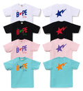 A BATHING APE COLORS BAPE STA TEE
