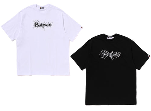 BAPE Color Camo Crystal Stone Relaxed Fit Crewneck Sweatshirt (SS22) Navy