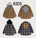 A BATHING APE BAPE KIDS BABY MILO HOODIE RELAXED FIT L/S SHIRT