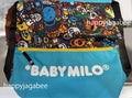 A BATHING APE BAPE KIDS MILO ALL SAFARI KNAPSACK