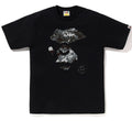A BATHING APE MULTI PIXEL CAMO MAD APE FACE TEE