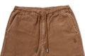 A BATHING APE ONE POINT HEAVY WASHED CORDUROY RELAXED FIT EASY PANTS
