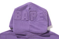 A BATHING APE GARMENT DYE ONE POINT RELAXED FIT PULLOVER HOODIE