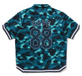 A BATHING APE COLOR CAMO WARM UP SS SHIRT