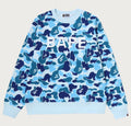 A BATHING APE ABC CAMO BAPE CREWNECK SWEAT SHIRT
