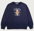 A BATHING APE WGM BEAST COLLEGE RELAXED FIT CREWNECK SWEAT SHIRT