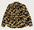 A BATHING APE 1ST CAMO ONE POINT RELAXED FIT LS SHIRT