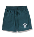 A BATHING APE COLLEGE BEACH RELAXED FIT SHORTS