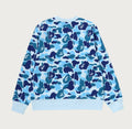 A BATHING APE ABC CAMO BAPE CREWNECK SWEAT SHIRT