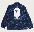 A BATHING APE COLOR CAMO COACH JACKET