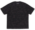 A BATHING APE SOLID CAMO STRIPE ONE POINT RELAXED FIT TEE