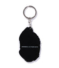 A BATHING APE JAPANESE FOX MASK RUBBER KEYCHAIN