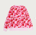 A BATHING APE ABC CAMO BAPE CREWNECK SWEAT SHIRT