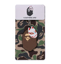 A BATHING APE JAPANESE FOX MASK RUBBER KEYCHAIN