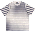 A BATHING APE SOLID CAMO STRIPE ONE POINT RELAXED FIT TEE