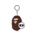A BATHING APE TOKYO APE HEAD RUBBER KEYCHAIN ( TOKYO Limited )