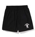 A BATHING APE COLLEGE BEACH RELAXED FIT SHORTS