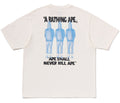 A BATHING APE SHARK SEIJIN A BATHING APE LOGO TEE