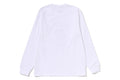 A BATHING APE Ladies' COLLEGE L/S TEE
