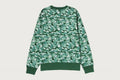 A BATHING APE BAPE CARD CAMO COLLEGE ONE POINT SWEAT SHIRT ( ONLINE EXCLUSIVE )