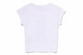 A BATHING APE Ladies' BABY MILO CRYSTAL STONE CROPPED TEE
