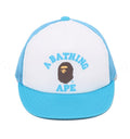 A BATHING APE BAPE KIDS COLLEGE MESH CAP