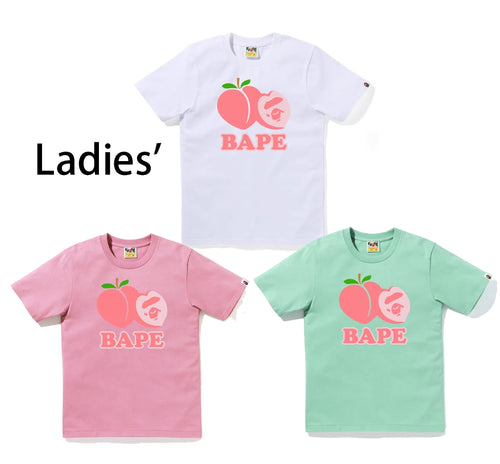 A BATHING APE Ladies' BAPE PEACH TEE