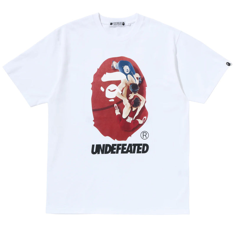 A BATHING APE BAPE x UNDEFEATED UNDFTD BY BATHING APE TEE