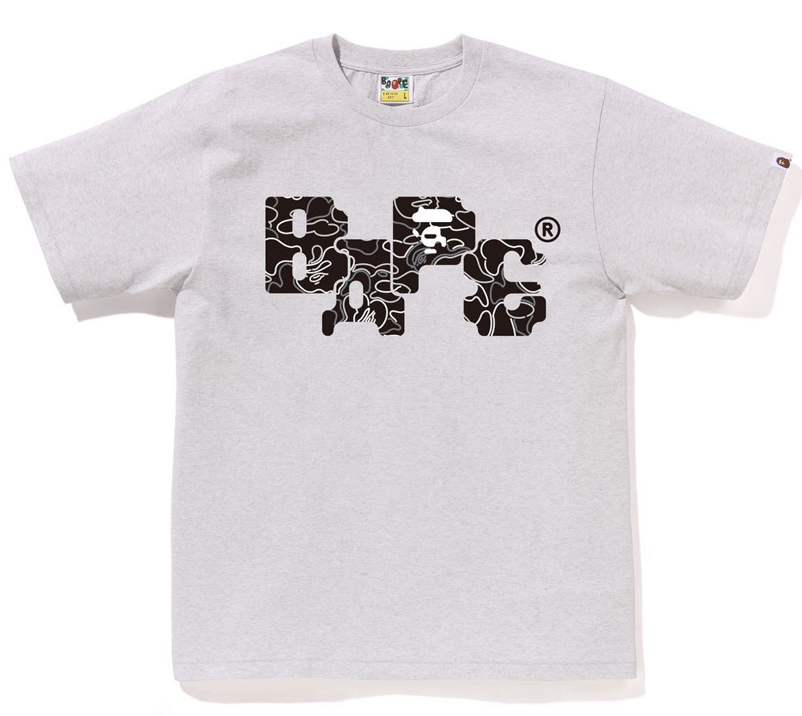 NEW【A BATHING APE】NEON CAMO 8BIT BAPE LOGO TEE A BATHING APE® Neon Camo 8bit BAPE Logo Tee | Bape official