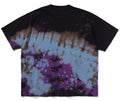 A BATHING APE TIE DYE COLLEGE RELAXED FIT TEE