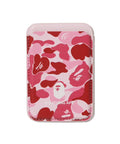 A BATHING APE ABC CAMO MAGNET CARD CASE