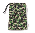 A BATHING APE APE HEAD SLIPPERS & POUCH SET - happyjagabee store