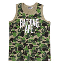 A BATHING APE ABC CAMO TANK TOP