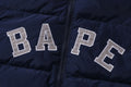 A BATHING APE Ladies' DETACHABLE SLEEVE DOWN JACKET