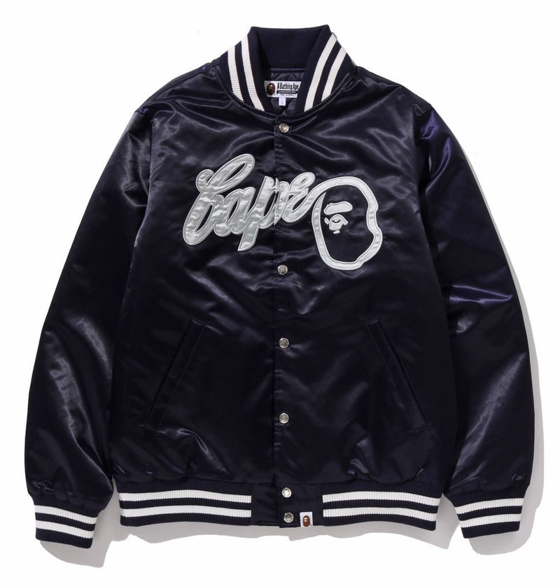 A BATHING APE BAPE BASEBALL JACKET