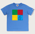 A BATHING APE BAPE KIDS MILO PRIMARY COLOR BOX TEE