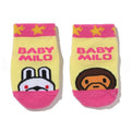 A BATHING APE BAPE KIDS BABY MILO FRIENDS BABY SOCKS