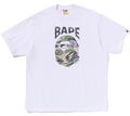 A BATHING APE ABC CAMO HAND DRAW APE HEAD RELAXED FIT TEE