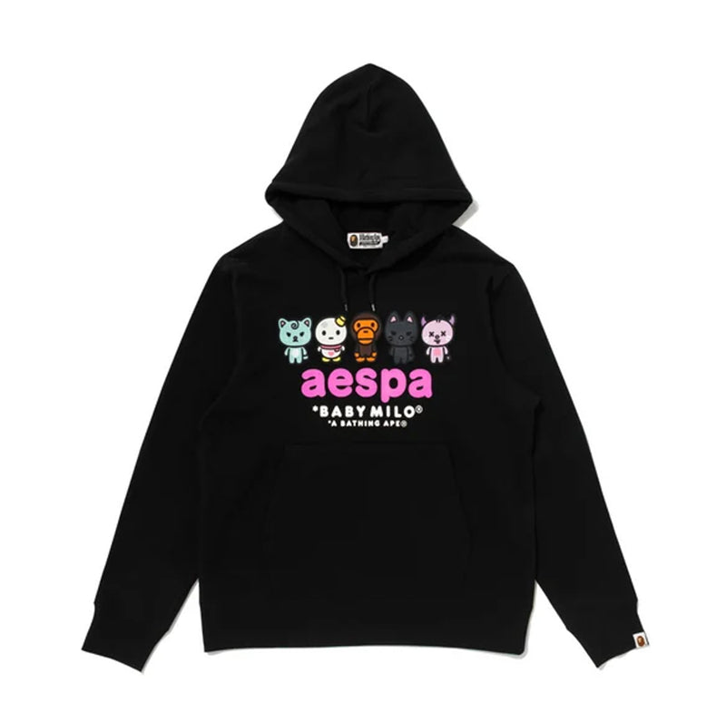 A BATHING APE BAPE x AESPA BABY MILO PULLOVER HOODIE