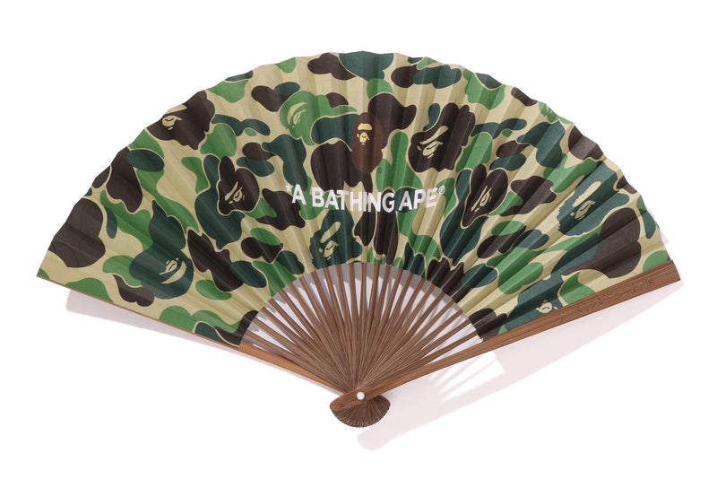 A BATHING APE ABC JAPANESE FOLDING FAN